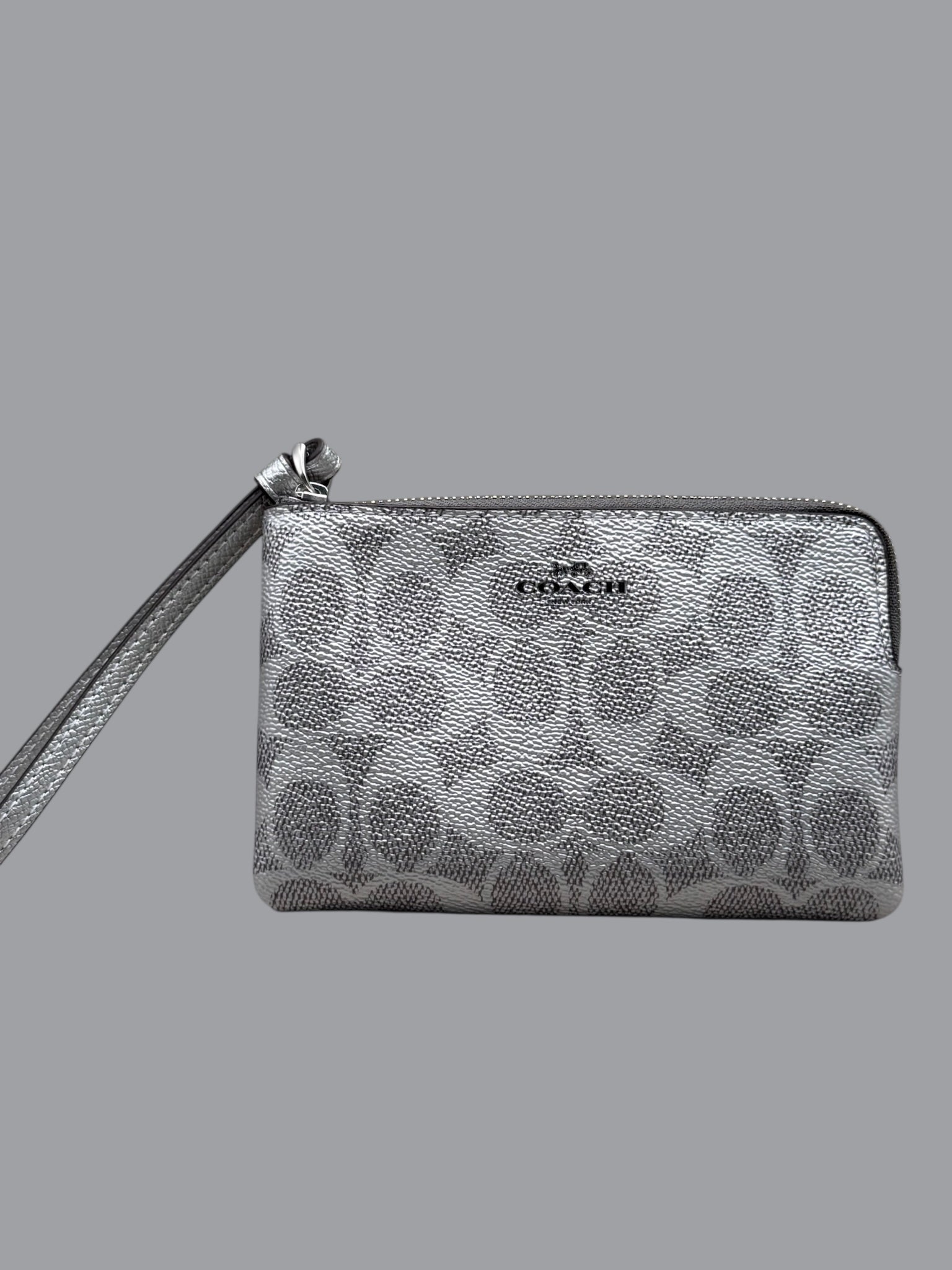 Cartera Coach Gris