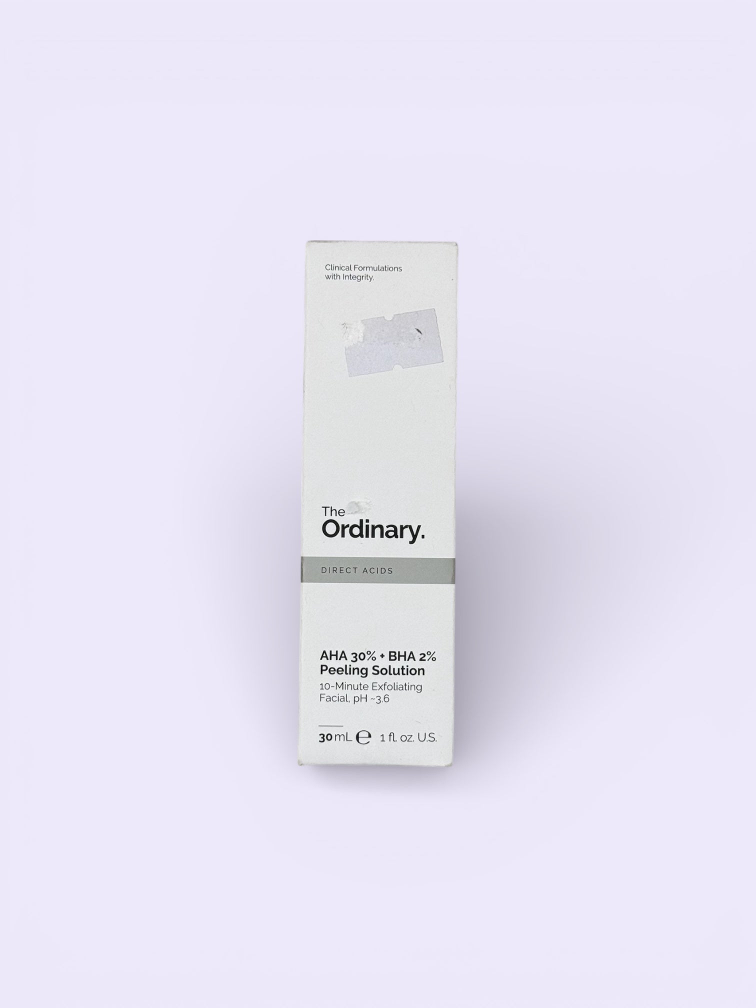 AHA 30% + BHA 2% peeling solution