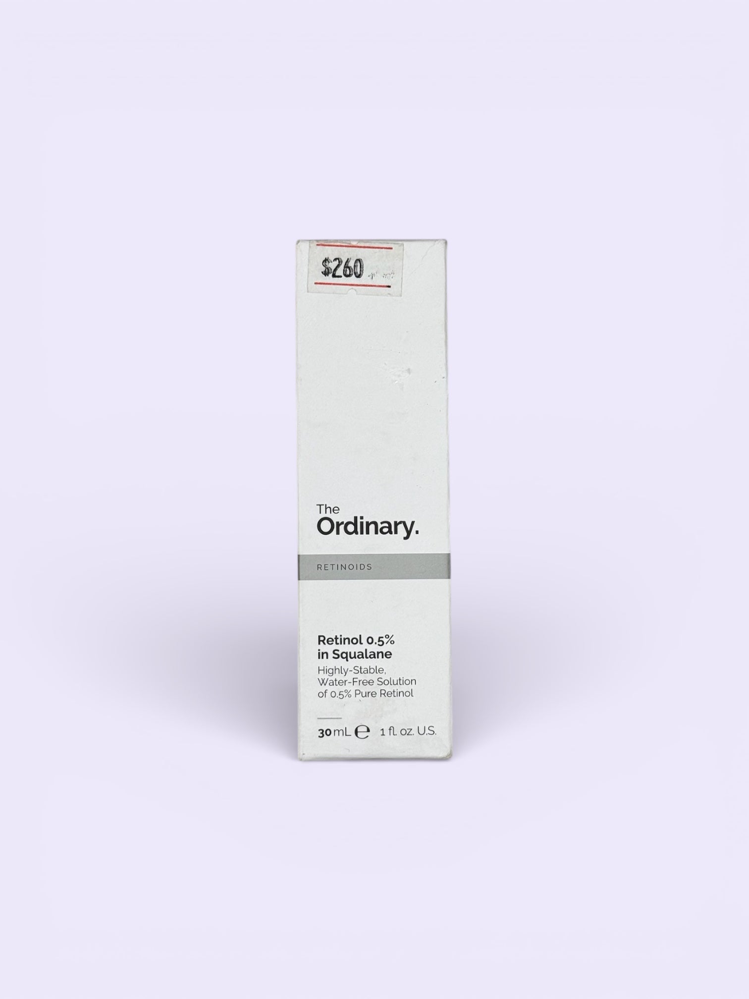 Retinol 0.5% in squalene