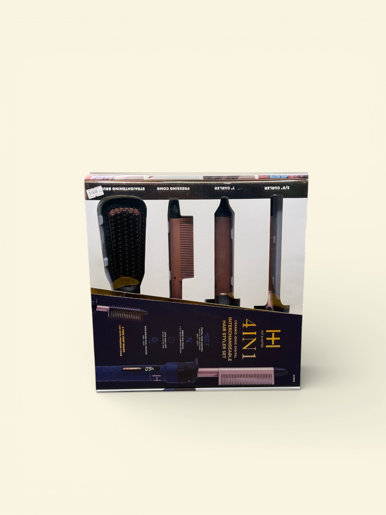 4-In-1 hair styler set